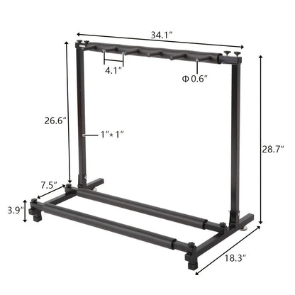 Guitar Stand, Foldable, 2.75 inches, Versatile, Rack for Holding And Displaying Guitars
