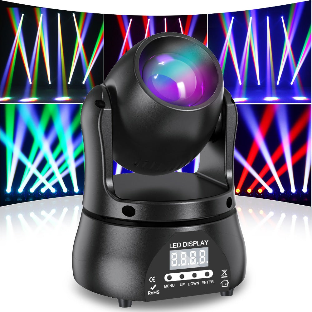 Moving Head DJ Light, DMX Control, RGBW, 40W, LED, Stage for Stage and Party Lighting
