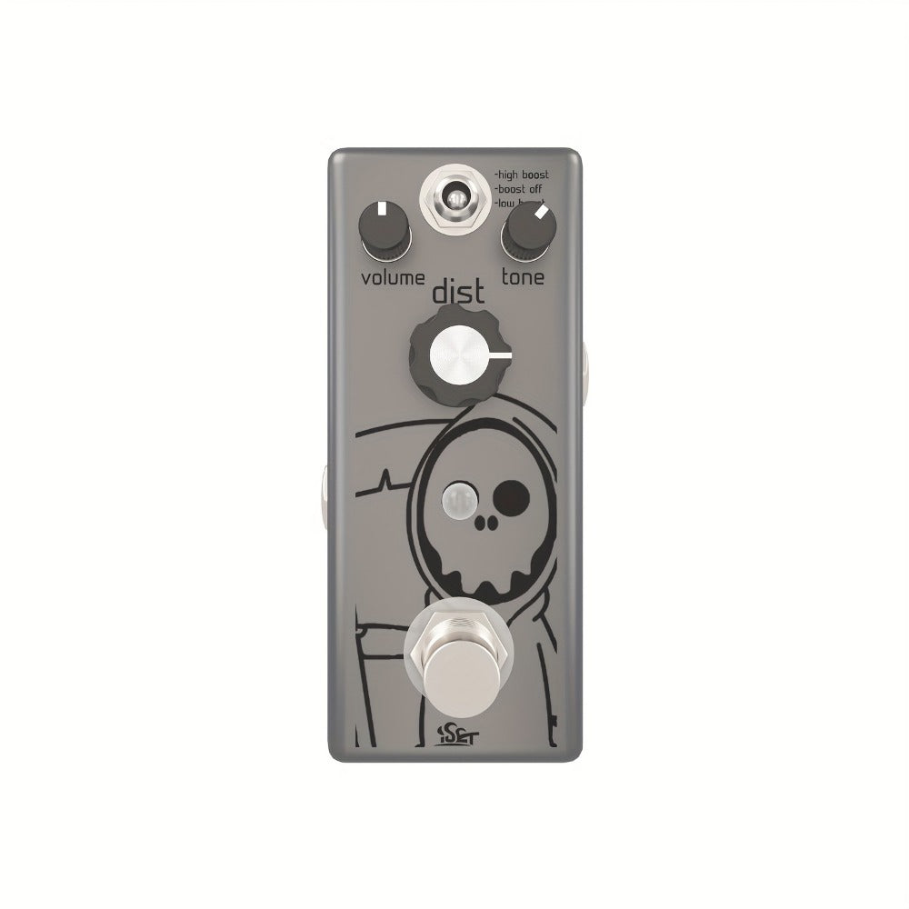 Guitar Effects Pedal, Zinc Alloy, USB, True Bypass, Heavy for Electric Guitar Or Bass Tone
