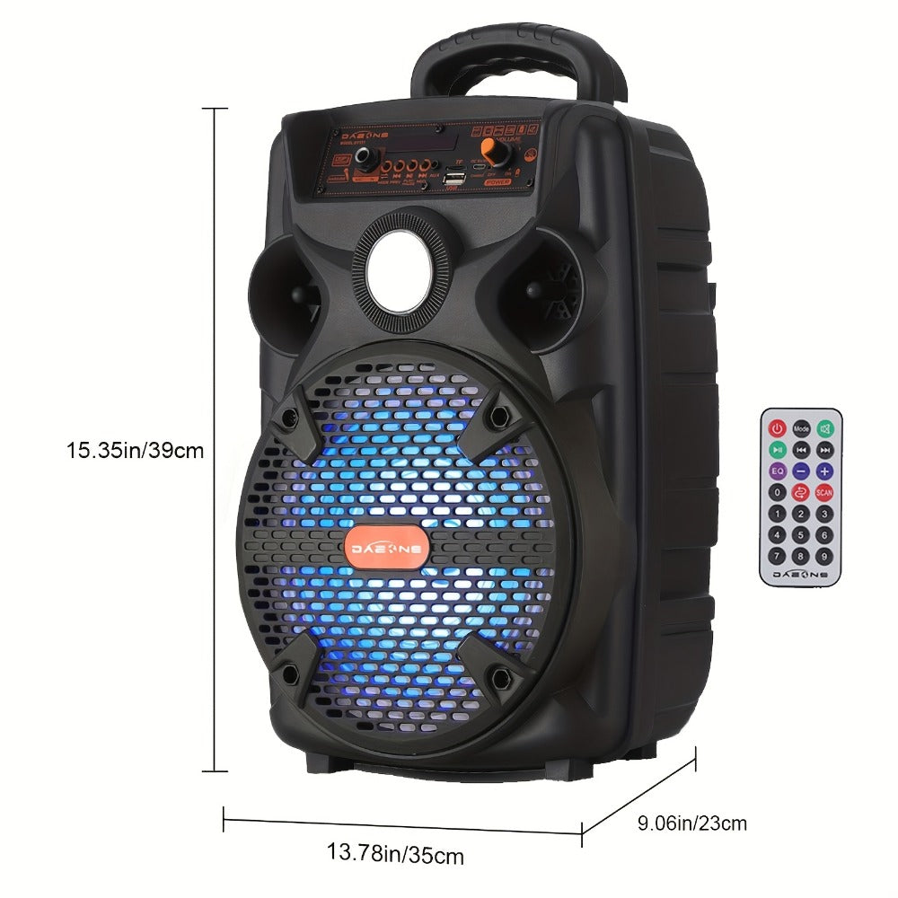 Portable PA Speaker, 1000W, Wireless, USB, BT/TF/TWS/USB/AUX, 1000W for Parties