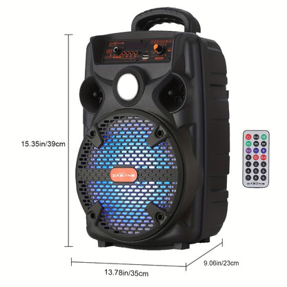 Portable PA Speaker, 1000W, Wireless, USB, BT/TF/TWS/USB/AUX, 1000W for Parties