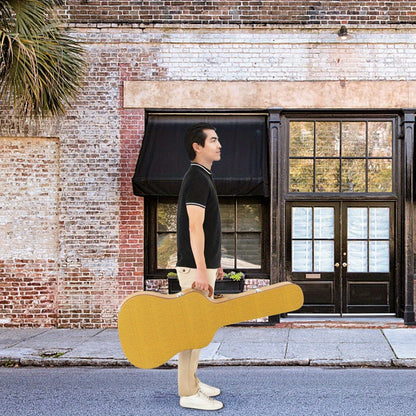Guitar Case, 110cm, 113cm, Folk, Hardshell, Carrying for Storage and Travel