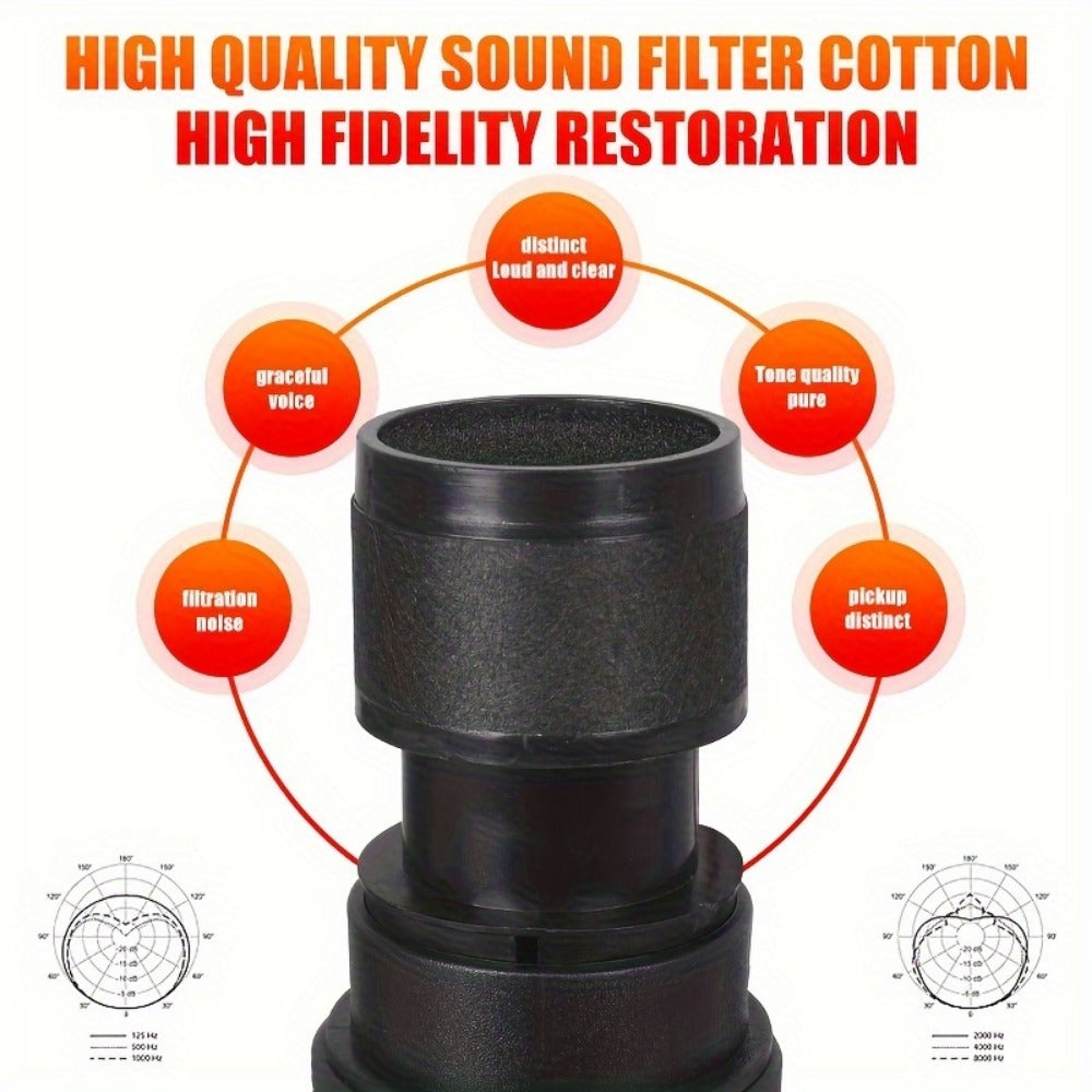Recording Microphone, Wireless, 160ft, YAMNWEO, 4-Channel for Recording and Streaming