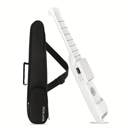 SG7 Smart Digital Guitar with LCD, MIDI, App Practice and Speakers