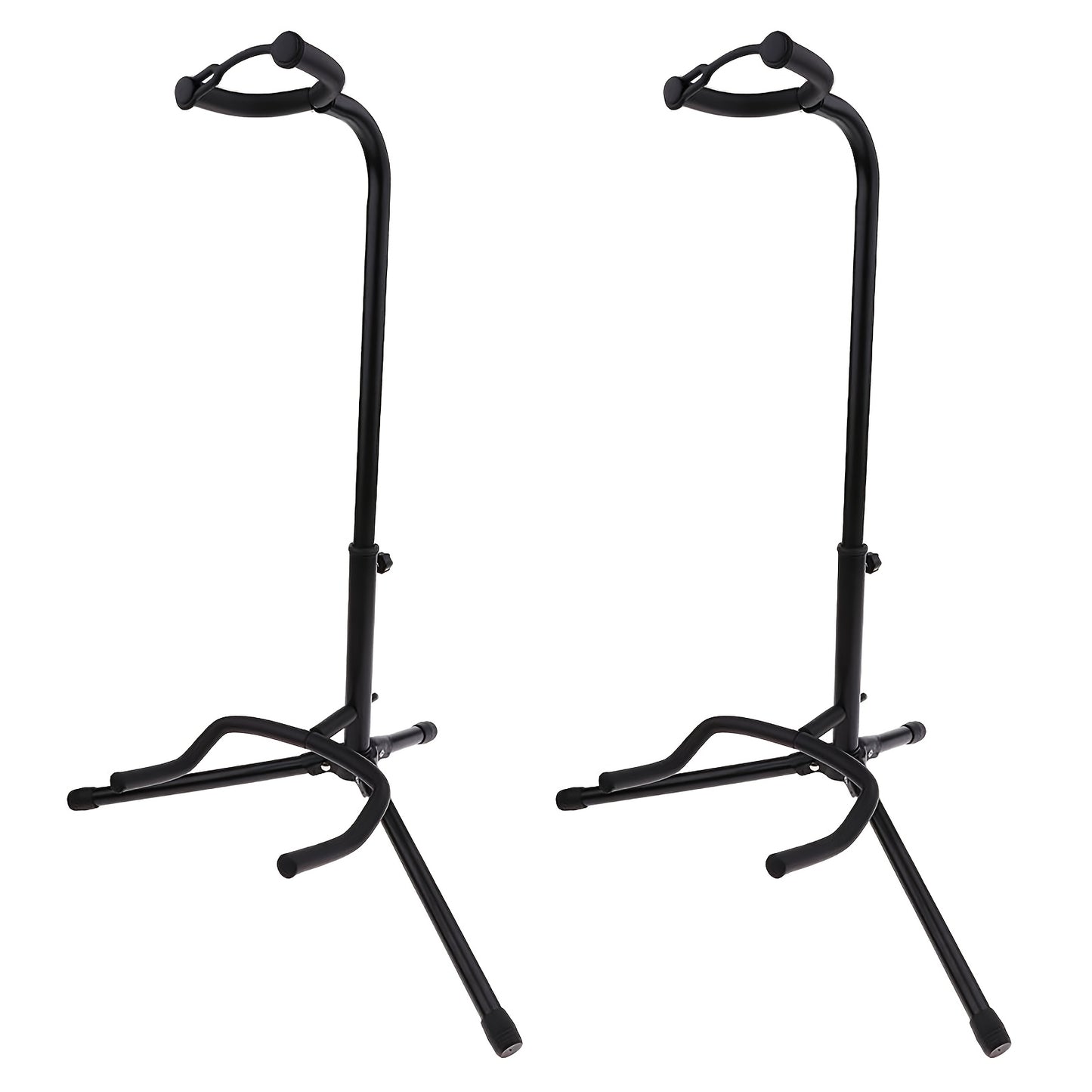Foldable Guitar Stand for Acoustic Electric Guitar shown in the 2 Packs option
