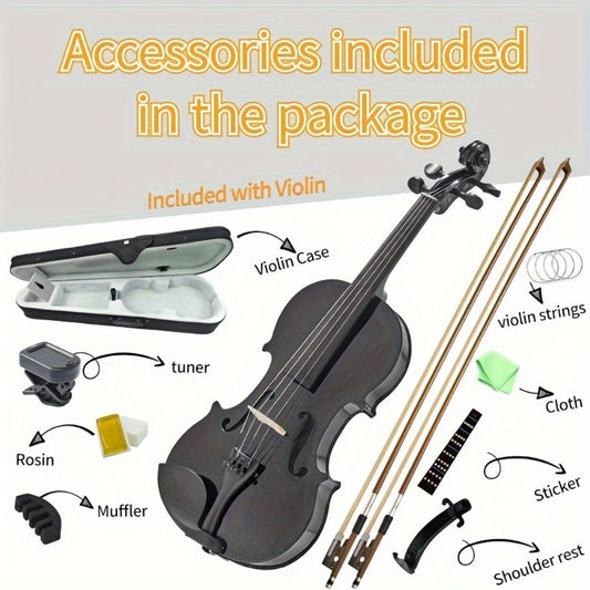 Full Size 4/4 Violin Kit shown in the main product view