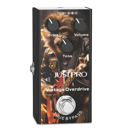 Guitar Effects Pedal shown in the Vintage Overdrive option