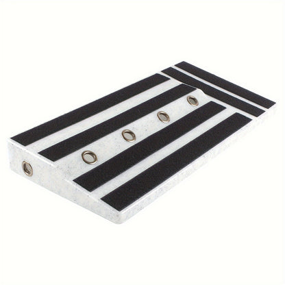 Guitar Pedalboard shown in the White option