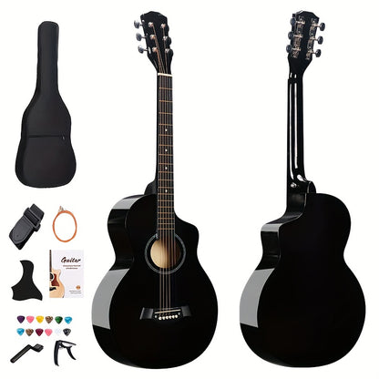 Guitar Pick Set shown in the 38 inches [black]-A option