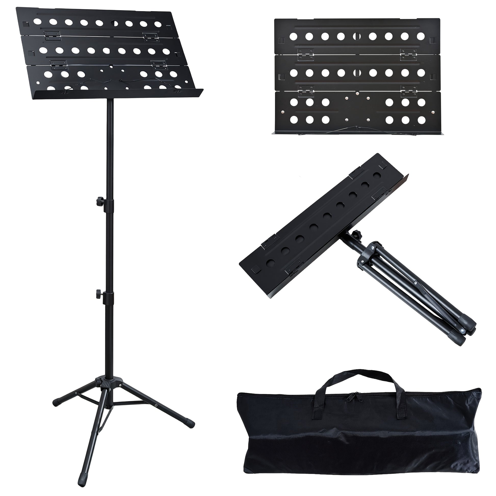 Guitar Stand shown in the Upgraded Three-fold Model option