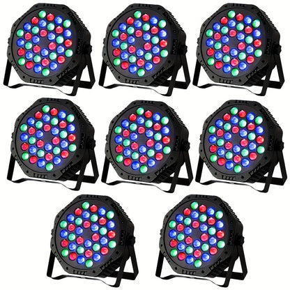 LED Stage Light shown in the 8pcs option