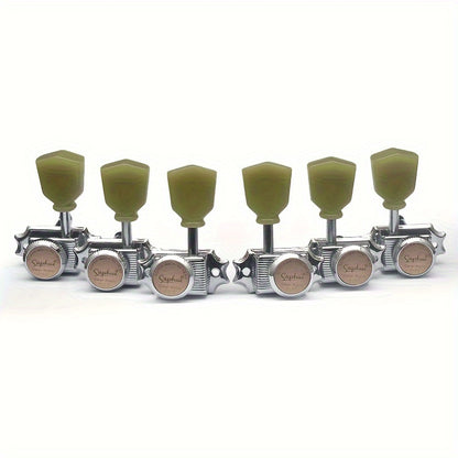 3+3 Locking Guitar Tuners shown in the 3R3L Chrome option