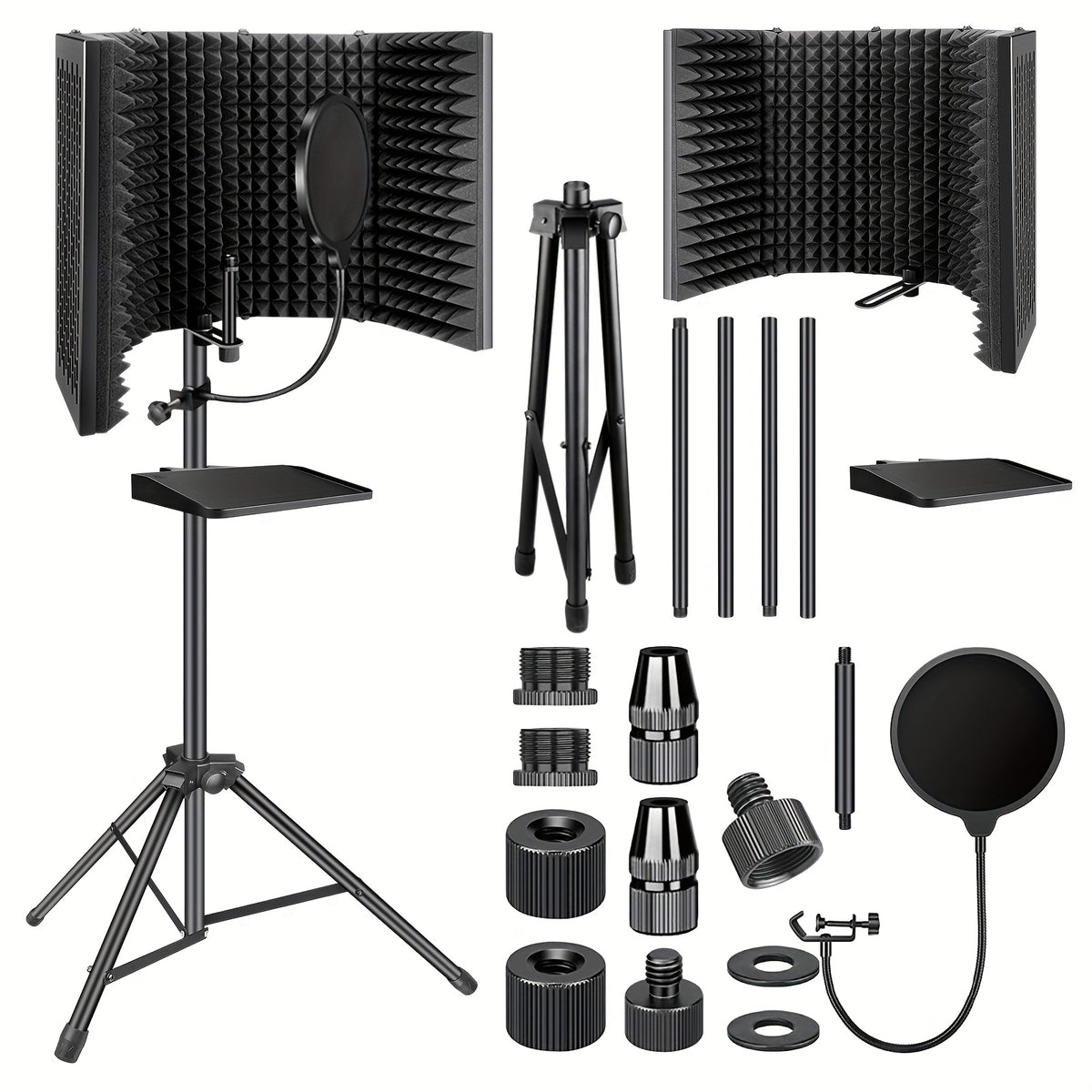 Microphone Isolation Shield shown in the AO-505+109 option
