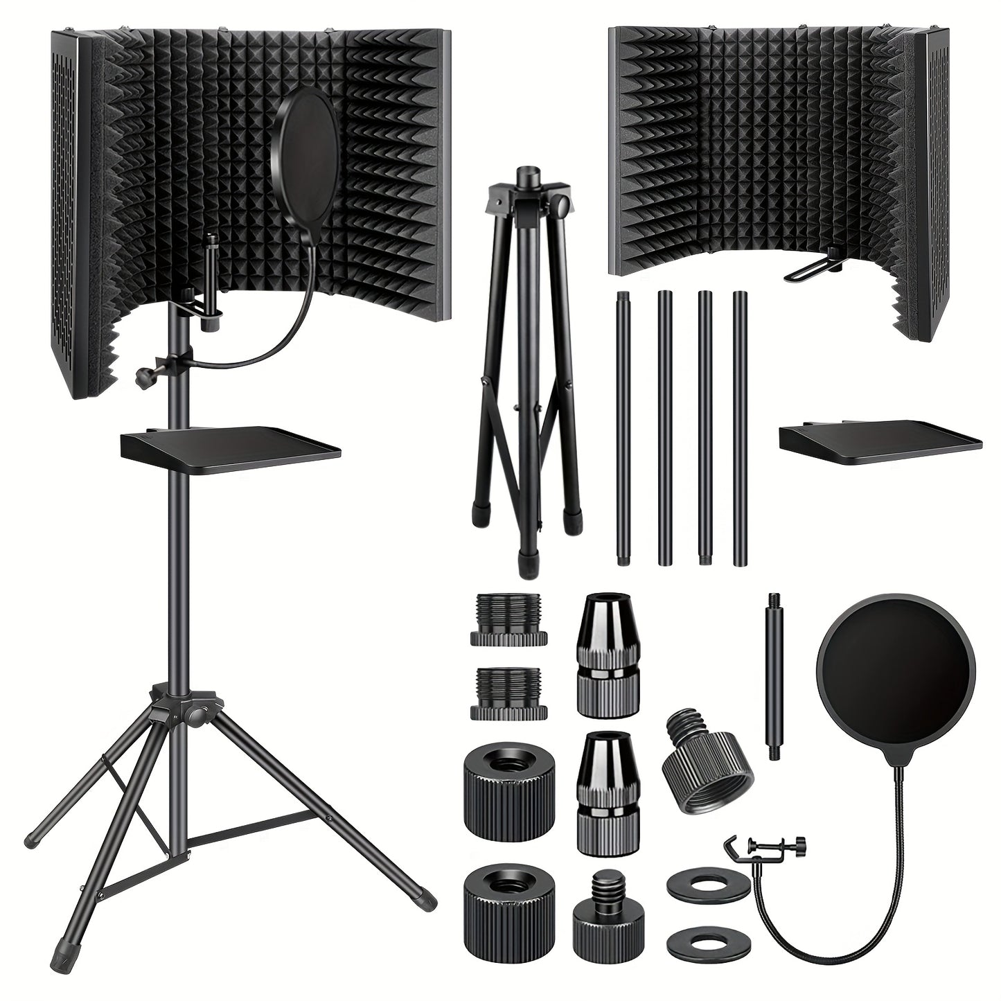 Microphone Isolation Shield shown in the AO-505+109 option