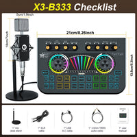 X3-B333 mic Mixer set