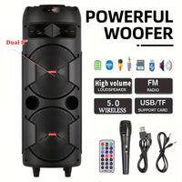 6000W Dual 8'' Speaker