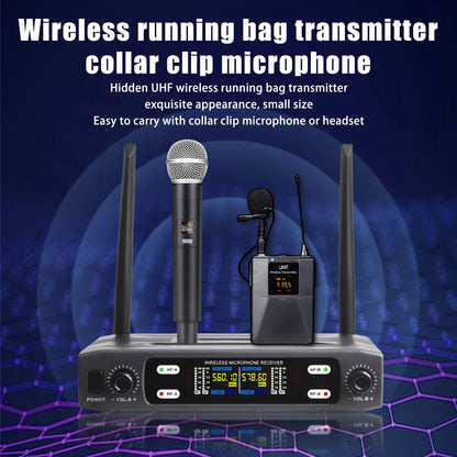 Recording Microphone shown in the Handheld+lavalier style option