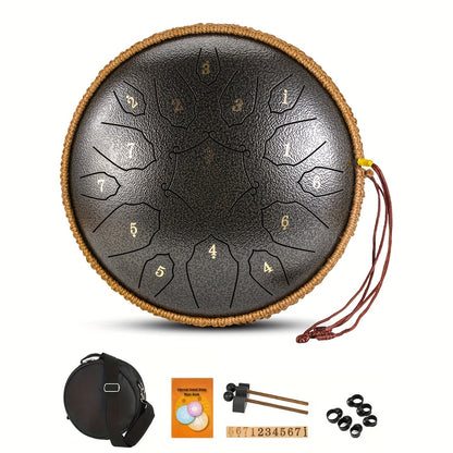 Steel Tongue Drum, 6-Inch 11-Note shown in the Black 1 option