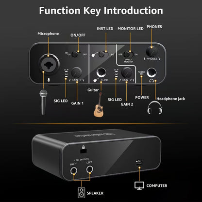 USB Audio Interface shown in the main product view
