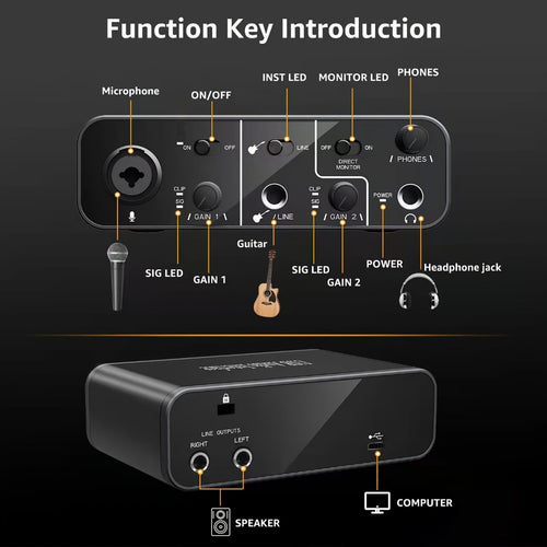 USB Audio Interface shown in the main product view