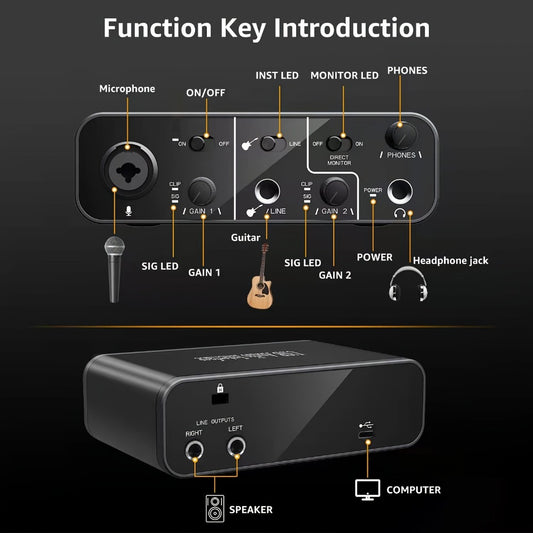 USB Audio Interface shown in the main product view