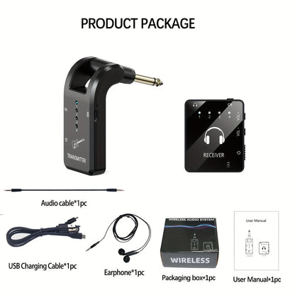 Wireless In-Ear Monitor System shown in the Black option