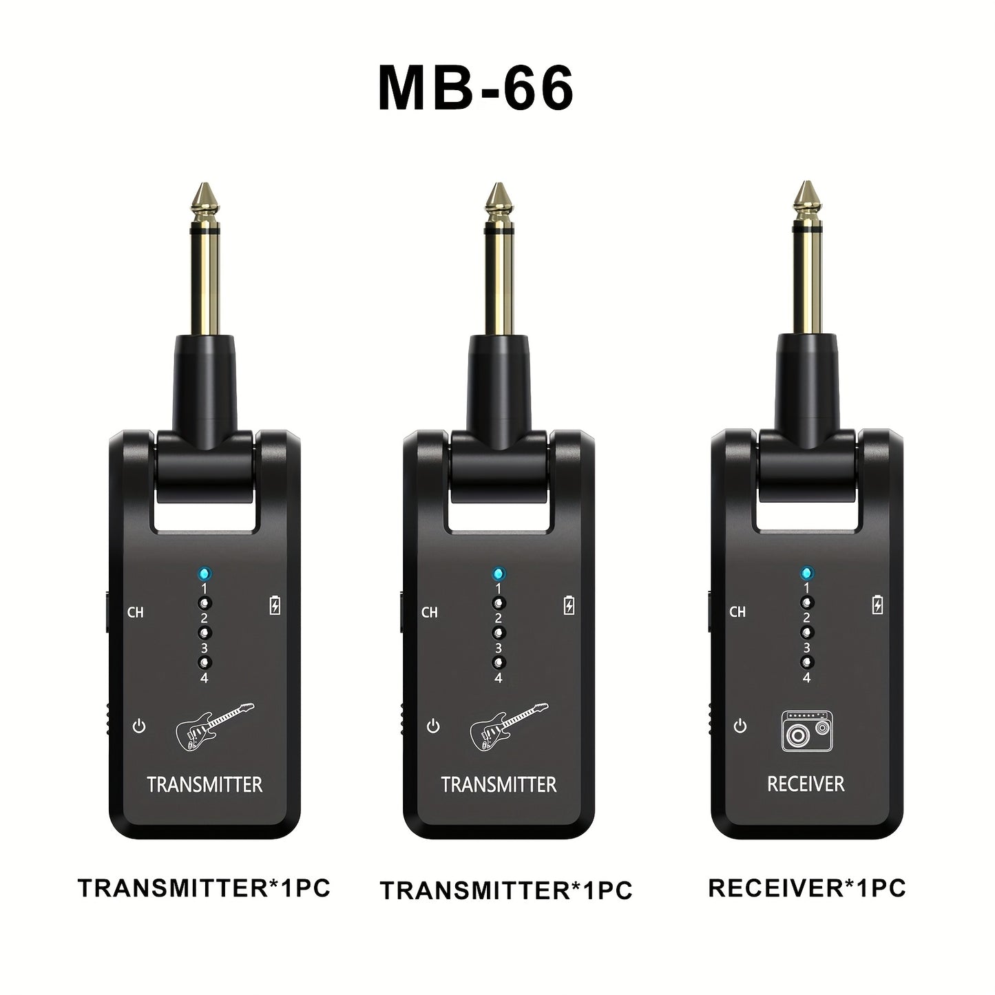 Wireless Instrument System shown in the MB-66 One-to-two option