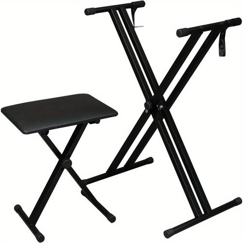 X-Style Keyboard Stand and Bench shown in the main product view